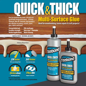 Titebond Quick & Thick Multi-Surface Glue