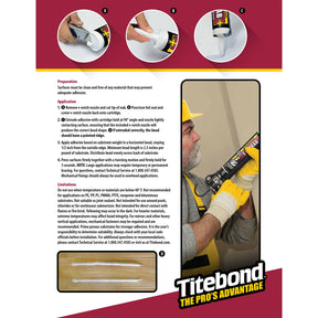 Titebond Titegrab Plus Construction Adhesive (9 fl. oz)