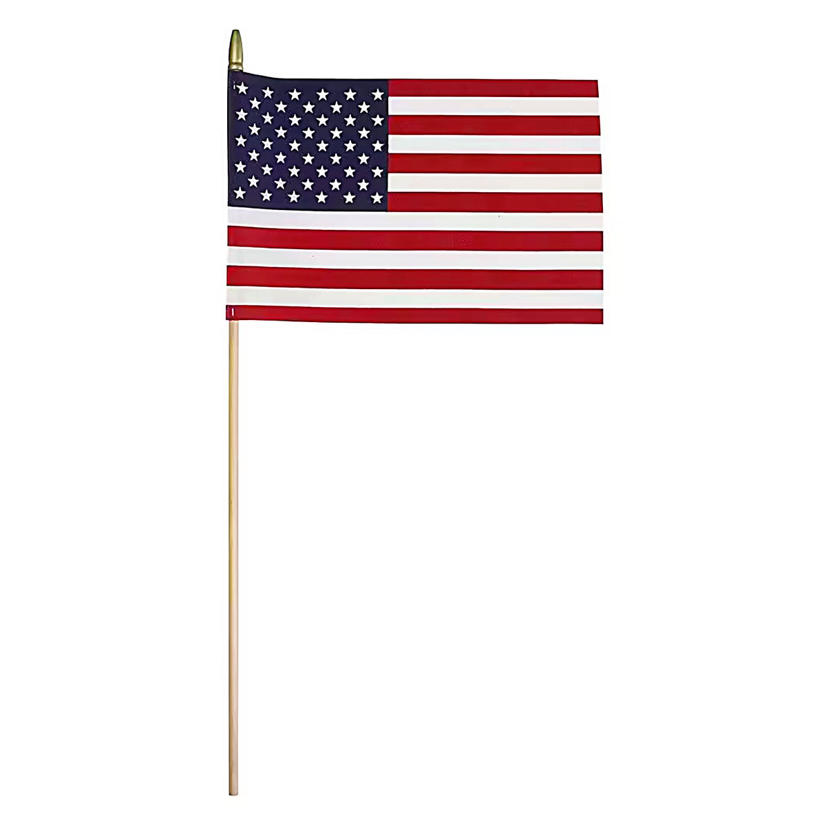 Valley Forge U.S.A. American Stick Flag - 12" x 8"