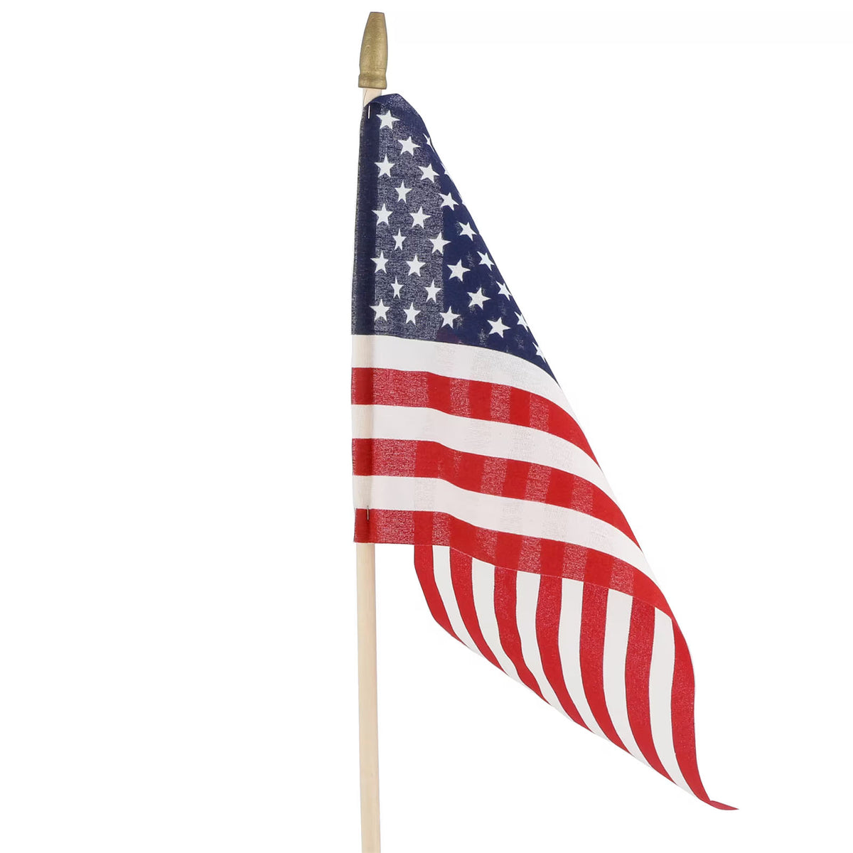 Valley Forge U.S.A. American Stick Flag - 12" x 8"