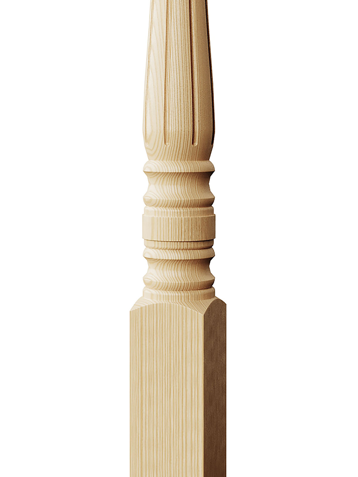 Williamsburg Over the Post Newel (Fluted)