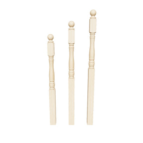 Hampton 3500BT Series Ball Top Newel Post (3")