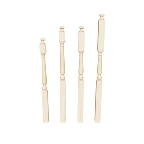 Colonial 4010MT Series Mushroom Top Newel Post (3")