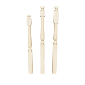 Colonial 4010MT Series Mushroom Top Newel Post (3")