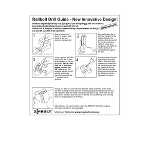 Zipbolt Railbolt Drill Guide 40.260