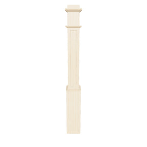 Box Newel 4191RSP - Raised Panel (6-1/4")