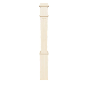 Box Newel 4191RP - Raised Panel (6-1/4")