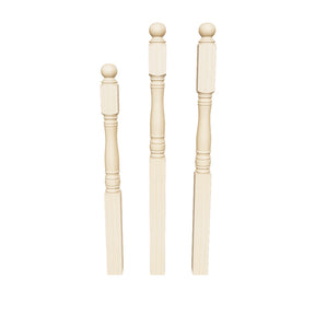 Hampton 4500BT Series Ball Top Newel Post (3-1/2")