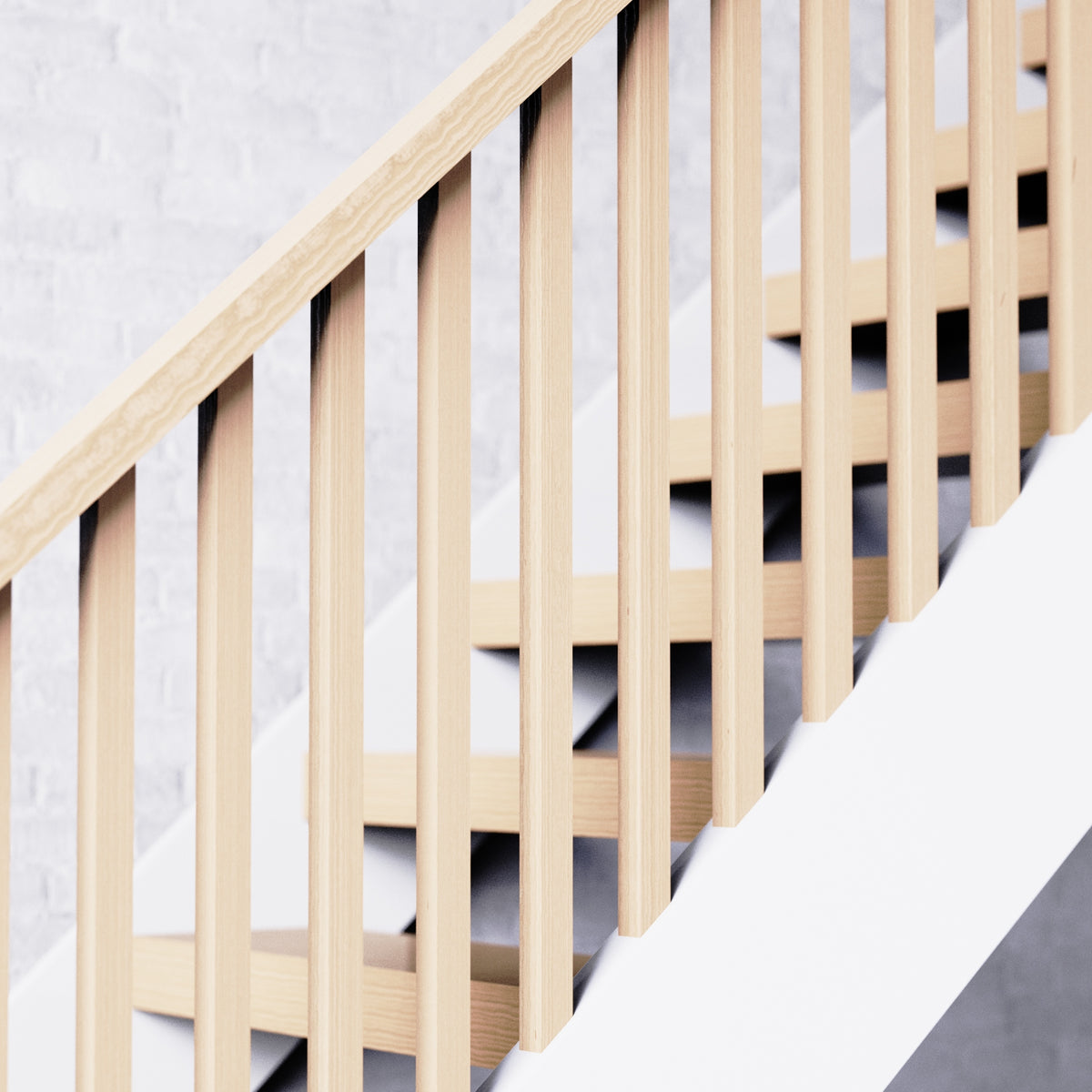 Solid Balusters Large Wood Balusters
