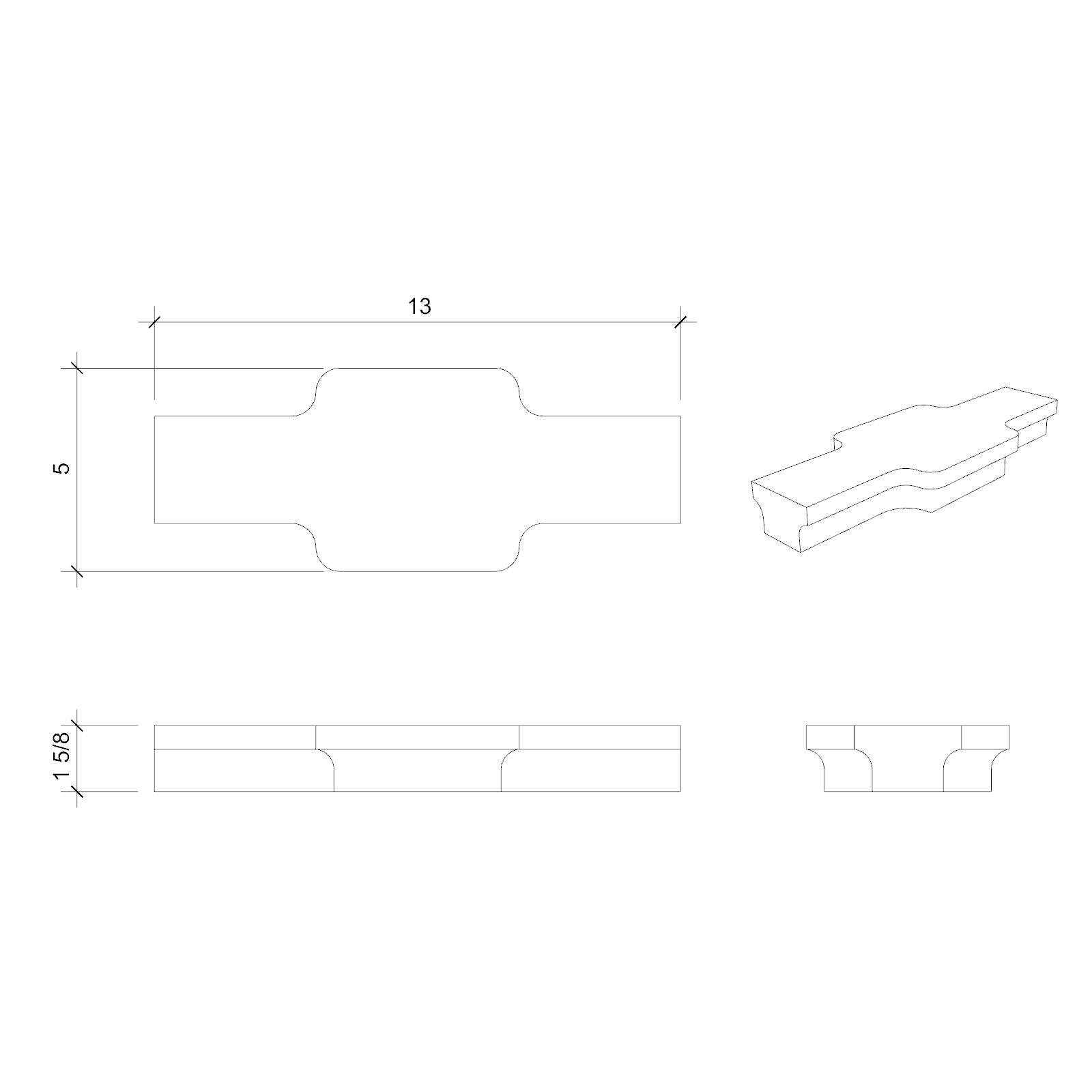 Fitting M8420 - Tandem Cap