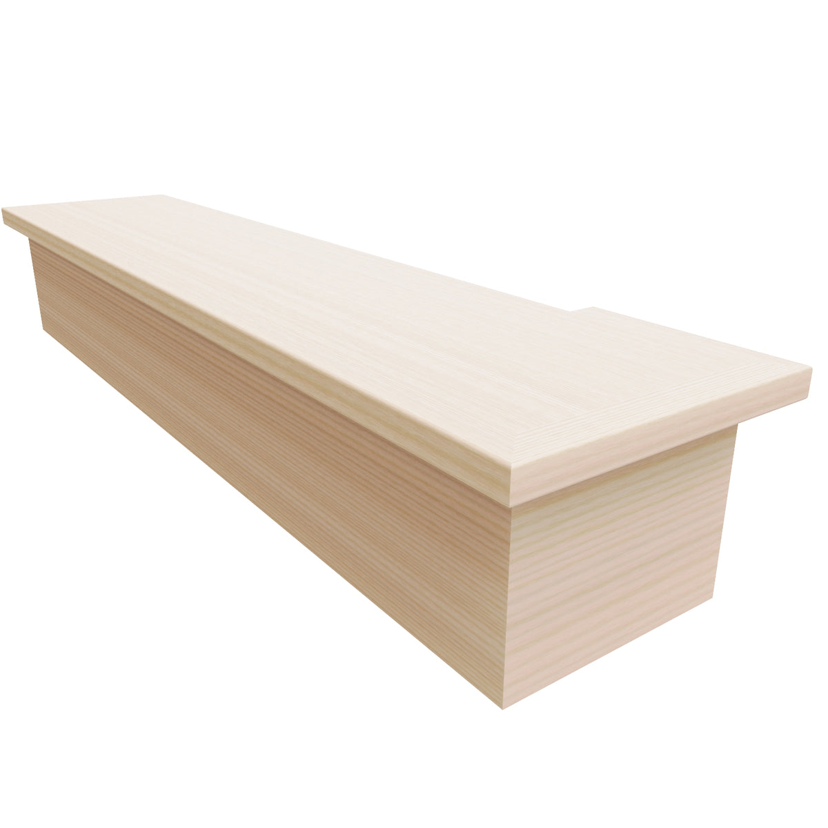 Tread 8110SQ - Square Nosing Starting Step w/ 1 End - JMP Wood