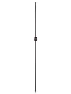 Iron Baluster 9006 - 1/2" Square - Single Knuckle