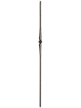 Iron Baluster 9017 - 9/16" Hammered - Gothic Single Knuckle