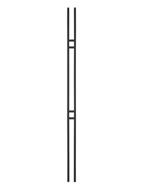 Iron Baluster 9087 - 1/2" Square - Double Square