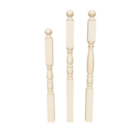 Bordeaux 955-4BT Series Ball Top Newel Post (3-1/2")