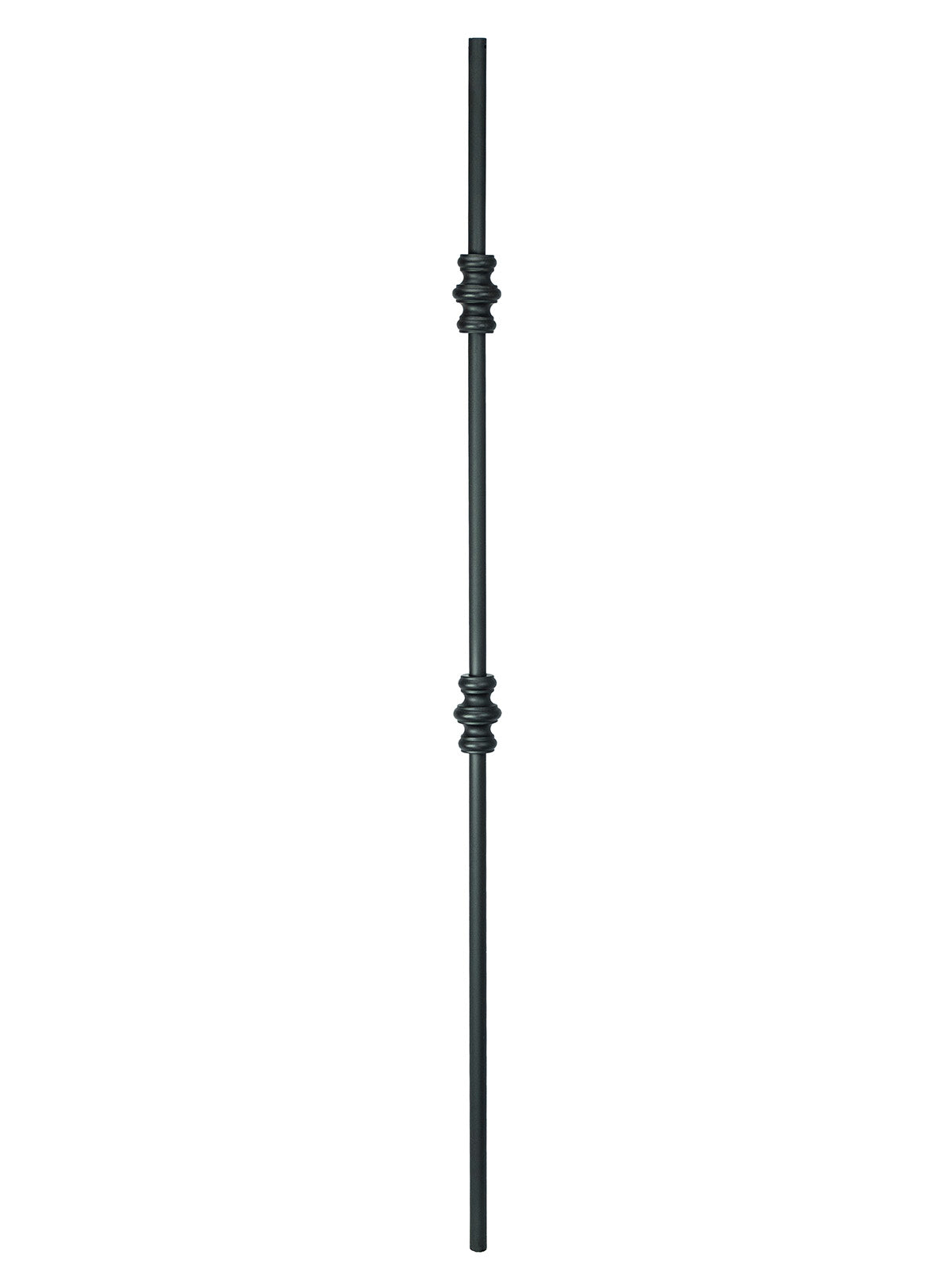 Iron Baluster 9561 - 5/8" Round - Double Knuckle