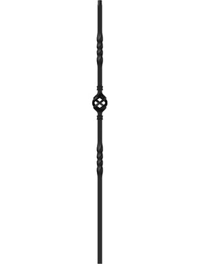 Mega Iron Baluster 9903 - 3/4" Square - Single Basket