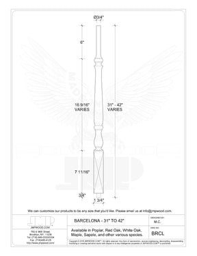 Barcelona Baluster