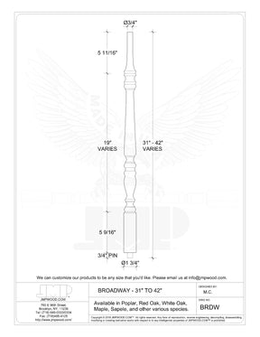 Broadway Baluster