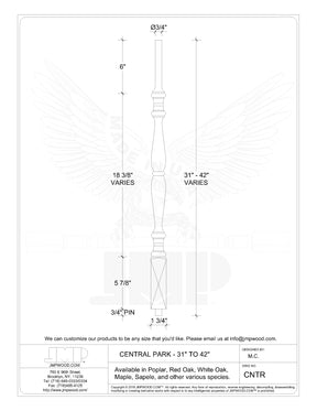 Central Park Baluster