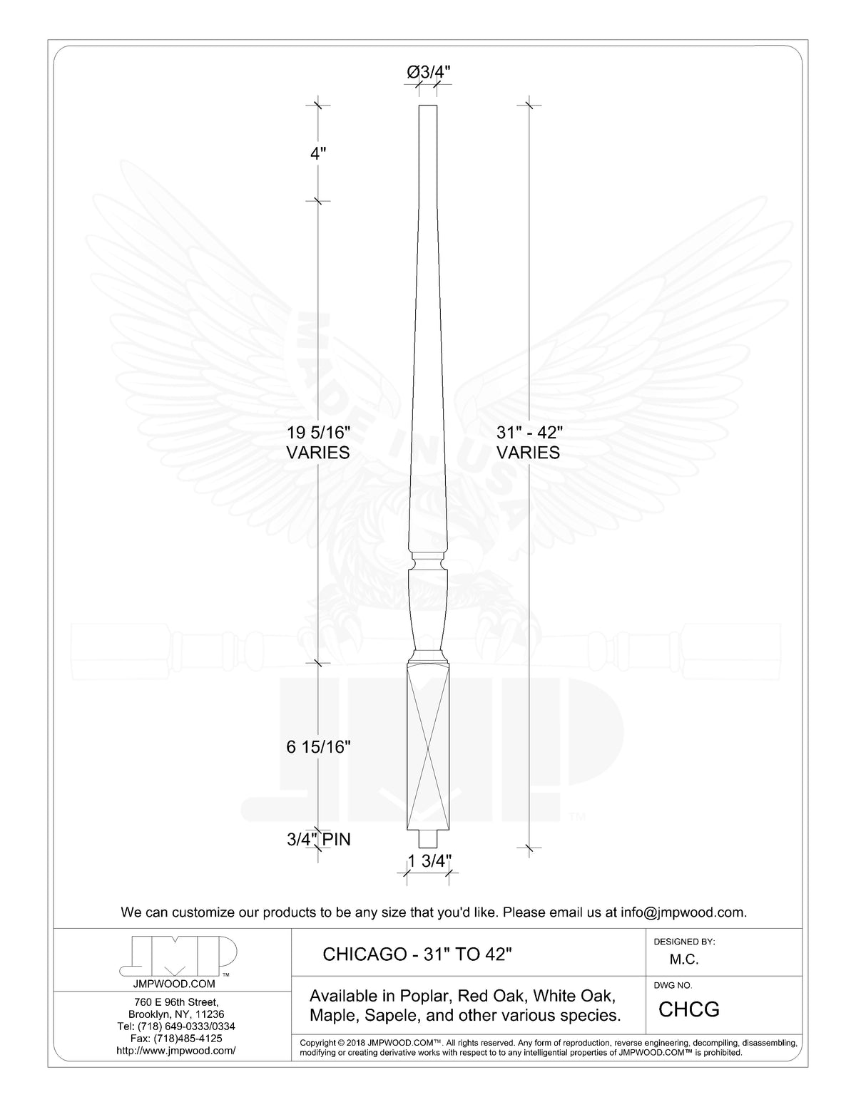 Chicago Baluster