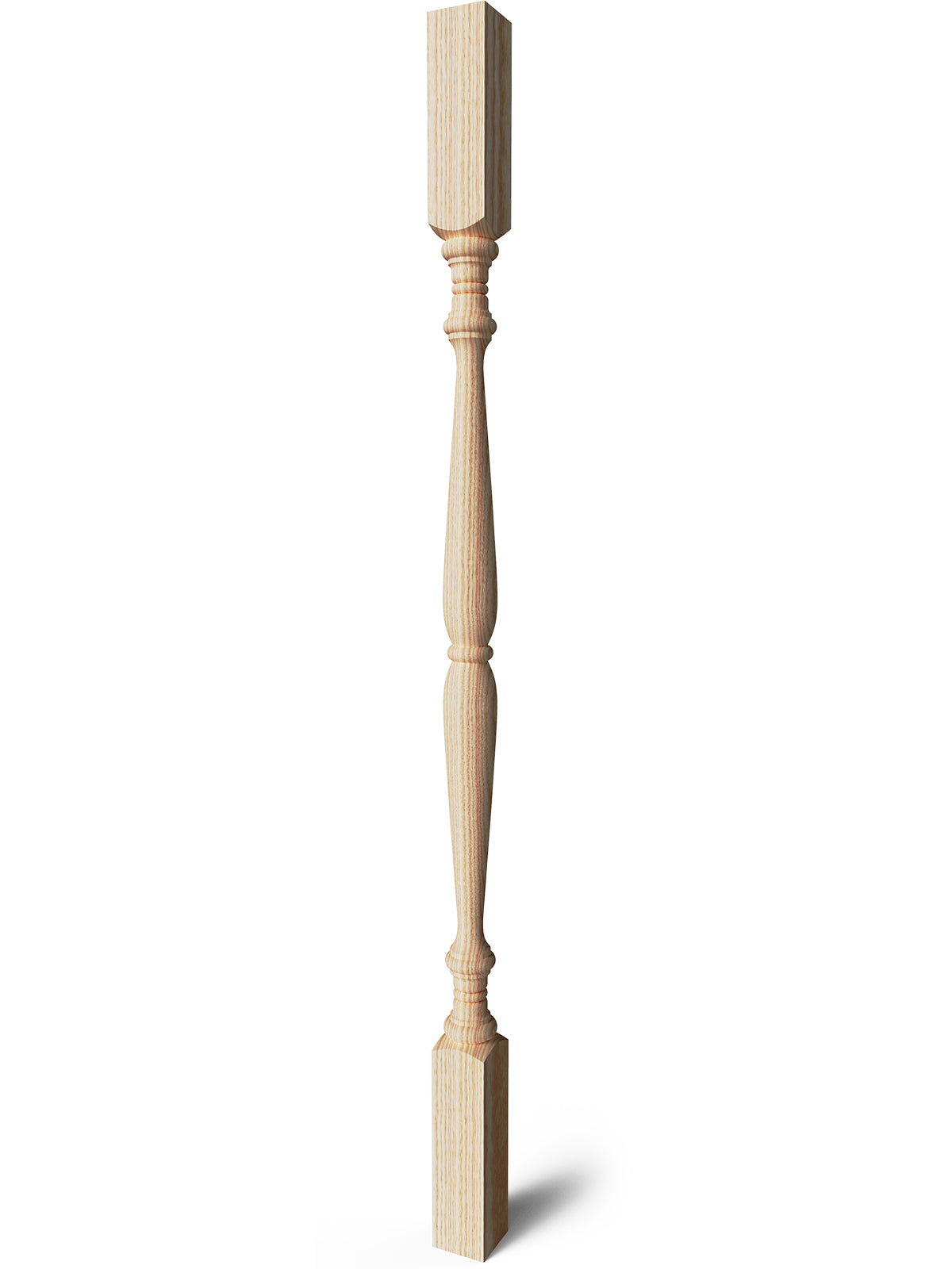 Central Park Baluster (Double Square) - JMP Wood