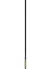 Iron Baluster 2GRBB - 5/8" Round - Brass Ornamentation