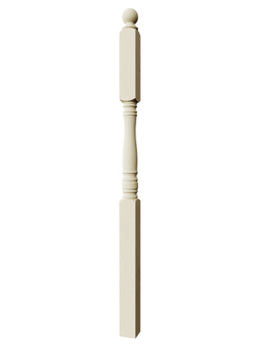 Hampton 3500BT Series Ball Top Newel Post (3")