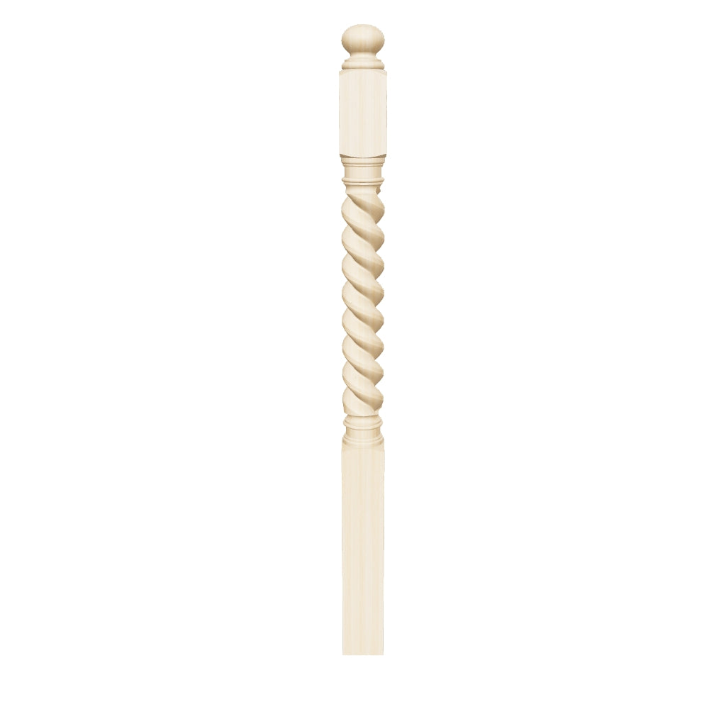 Napoleon Post to Post Newel (Barley Twist)