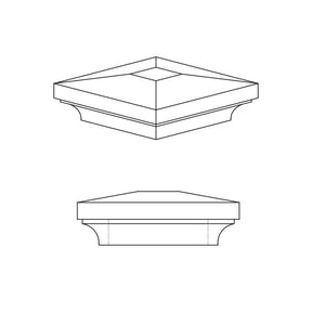 Box Newel Cap E (5460)