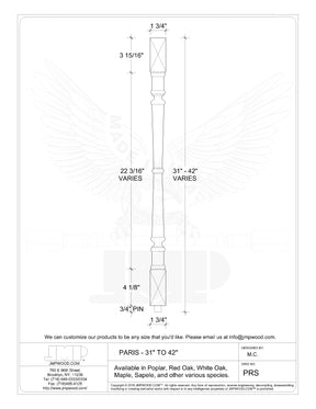 Paris Baluster