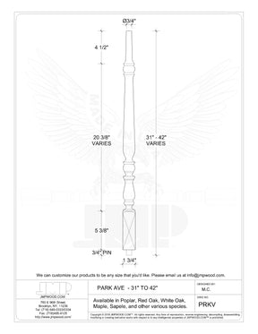 Park Ave Baluster