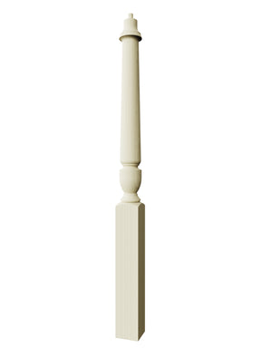 Stockbridge 3010PL-PT Series Pin Top Newel Post (3-1/2")