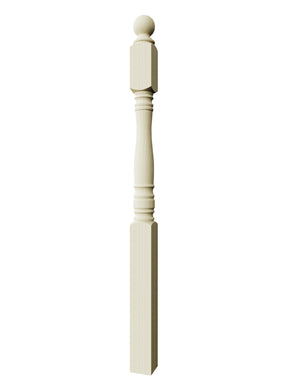 Hampton 3500BT Series Ball Top Newel Post (3")