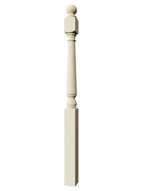 Colonial 4020BT Series Ball Top Newel Post (3-1/2")