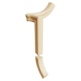 Fitting 65 - Level Quarter Turn Gooseneck Fitting with Cap (Right Hand)