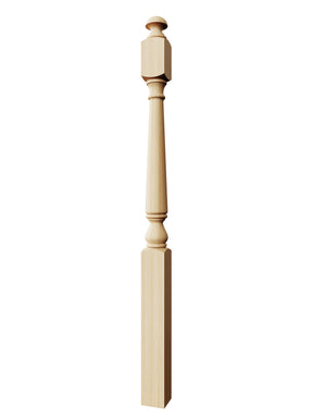 Colonial 4010MT Series Mushroom Top Newel Post (3")