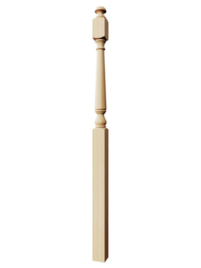 Colonial 4010MT Series Mushroom Top Newel Post (3")