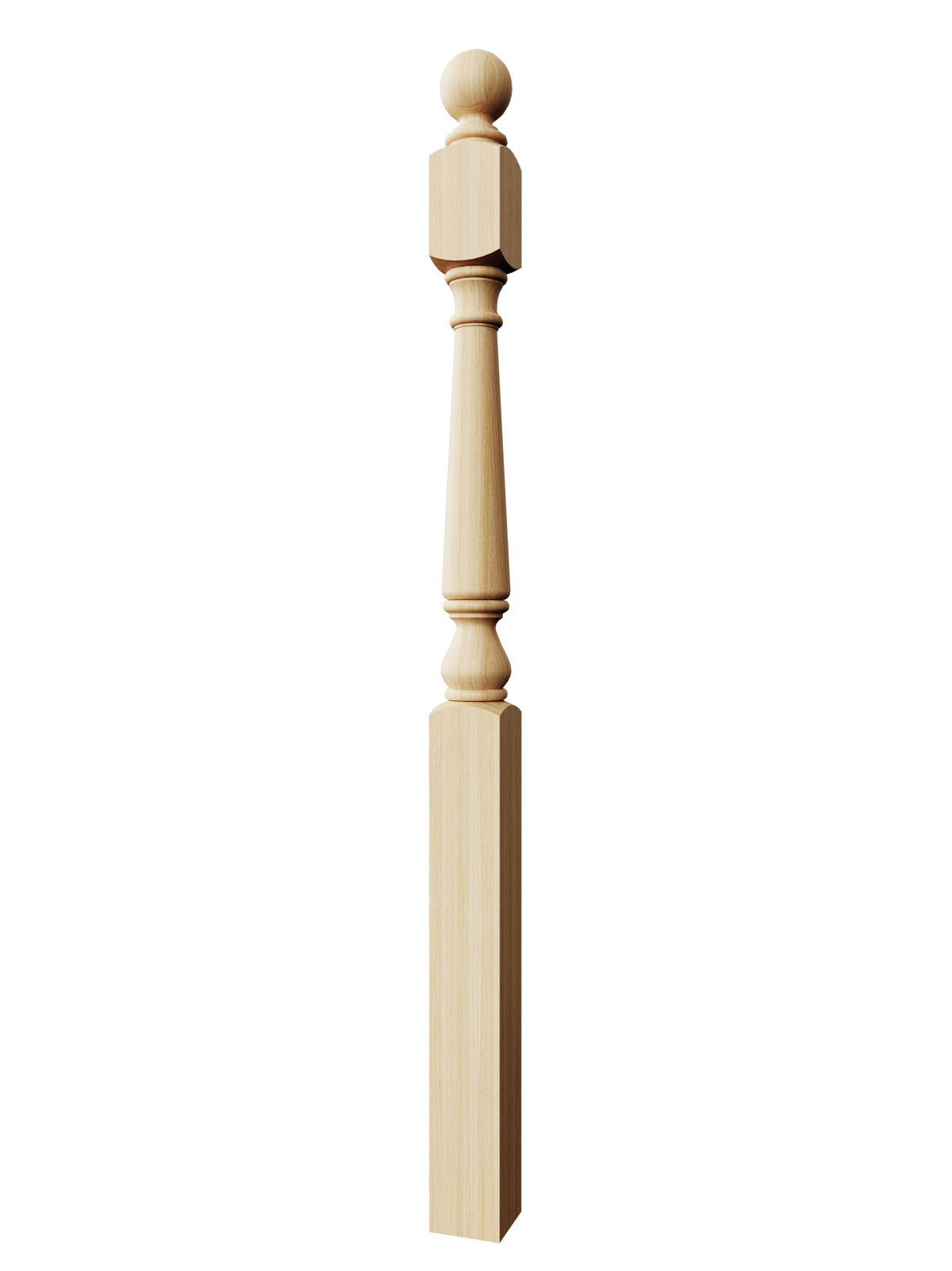 Colonial 4010BTS Series Ball Top Newel Post (3")