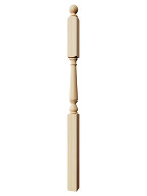 Colonial 4010BTS Series Ball Top Newel Post (3")