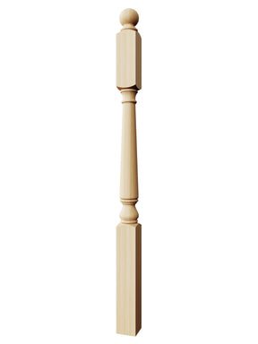 Colonial 4020BT Series Ball Top Newel Post (3-1/2")