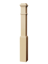 Box Newel 4091M - Mission Style (6-1/4")