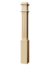 Box Newel 4191RP - Raised Panel (6-1/4")