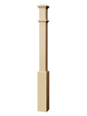 Box Newel 4276 - Adjustable Base (5")