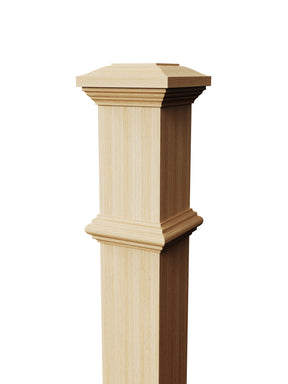Box Newel 4276 - Adjustable Base (5")