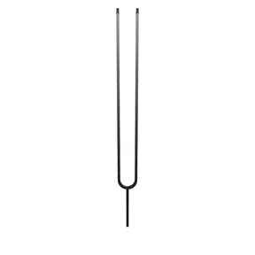 Iron Baluster 9092 - 1/2" Square - Contemporary Split Oval
