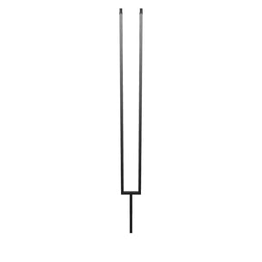 Iron Baluster T87 - 1/2" Square (Contemporary - Split Rectangle)