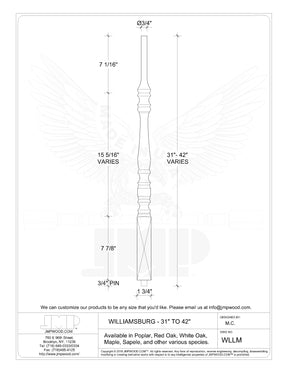 Williamsburg Baluster