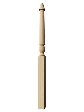 Stockbridge 3010PL-PT Series Pin Top Newel Post (3-1/2")