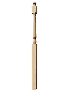 Colonial 4010MT Series Mushroom Top Newel Post (3")